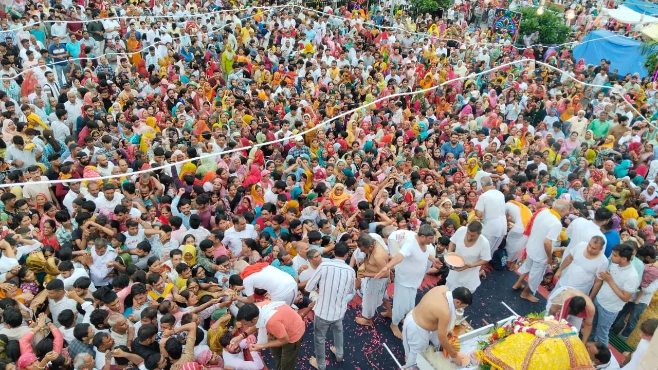 भाद्रपद एकादशी और द्वादशी का श्री जेठू बाबा वार्षिक मेला